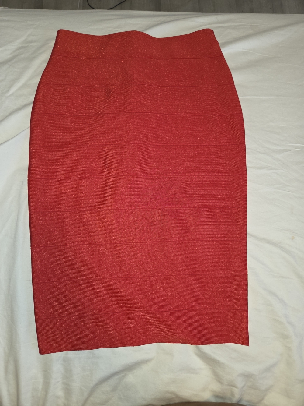 Hera Collection Scarlet Red Pencil Skirt
